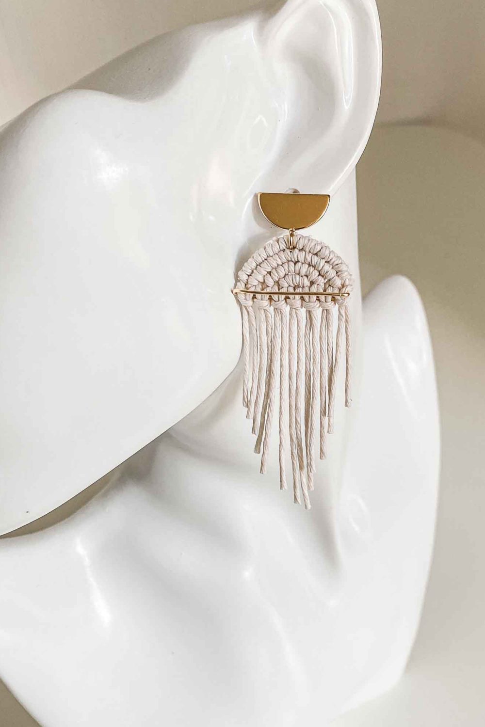 rhianne macrame earrings